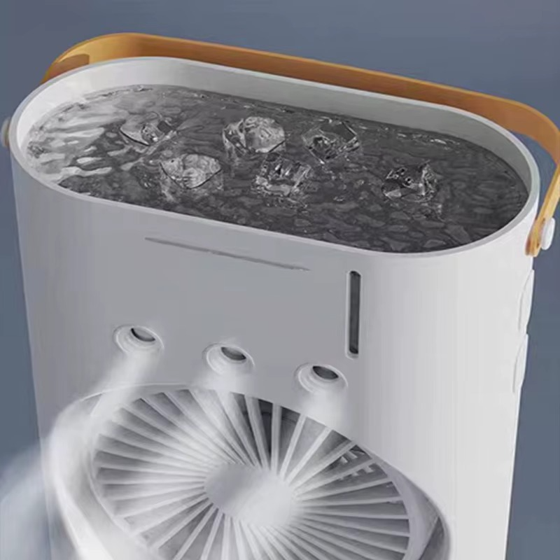 VENTILADOR DOBLE CON ROTACIÓN