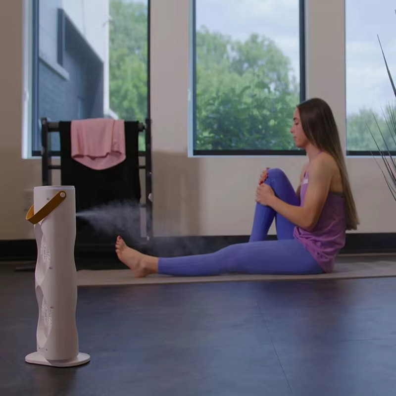 VENTILADOR DOBLE CON ROTACIÓN